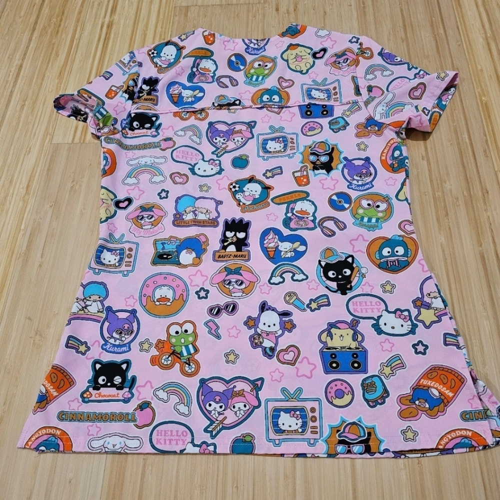 Hello Kitty Scrubs - Picture 3 of 5